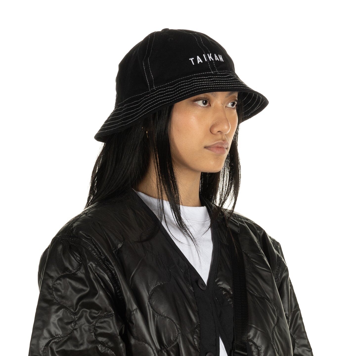 Taikan Bell Bucket Hat Black Taikan Bell Bucket Hat Black