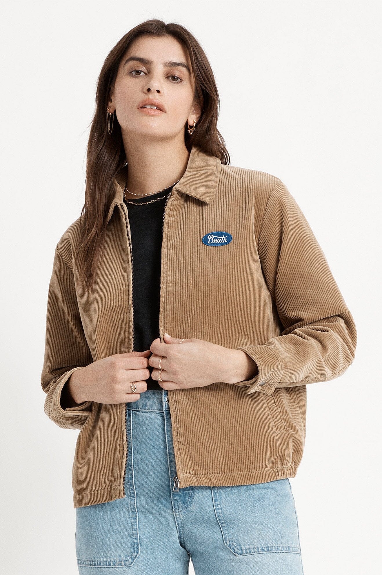 Brixton WMNS Utopia Jacket, Beige Brixton WMNS Utopia Jacket, Beige