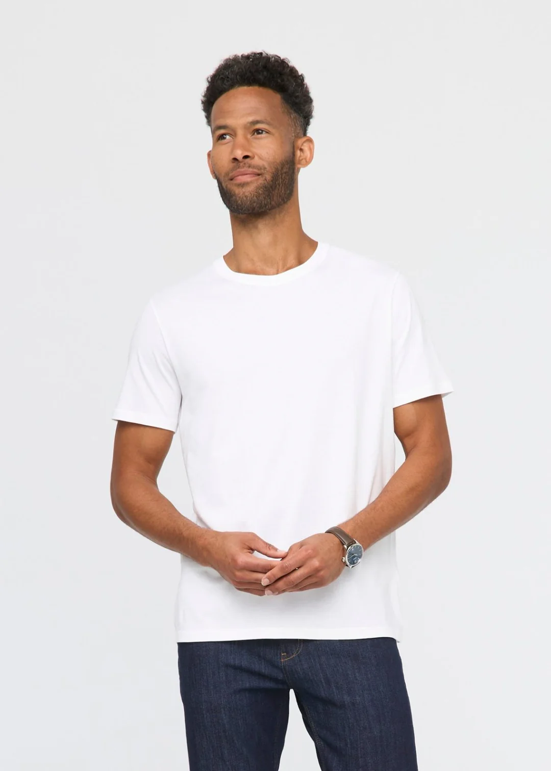 DUER DuraSoft Only Tee, White DUER DuraSoft Only Tee, White