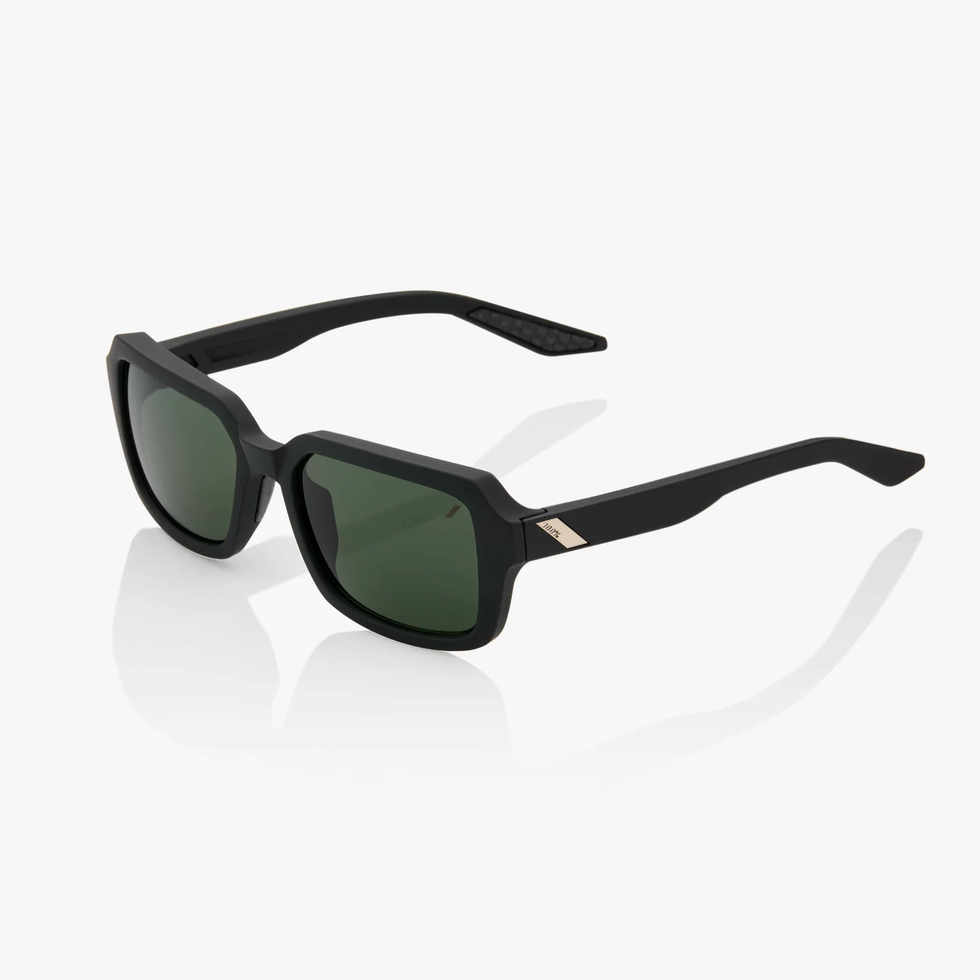 100% Rideley Sunglasses, Soft Tact Black 100% Rideley Sunglasses, Soft Tact Black