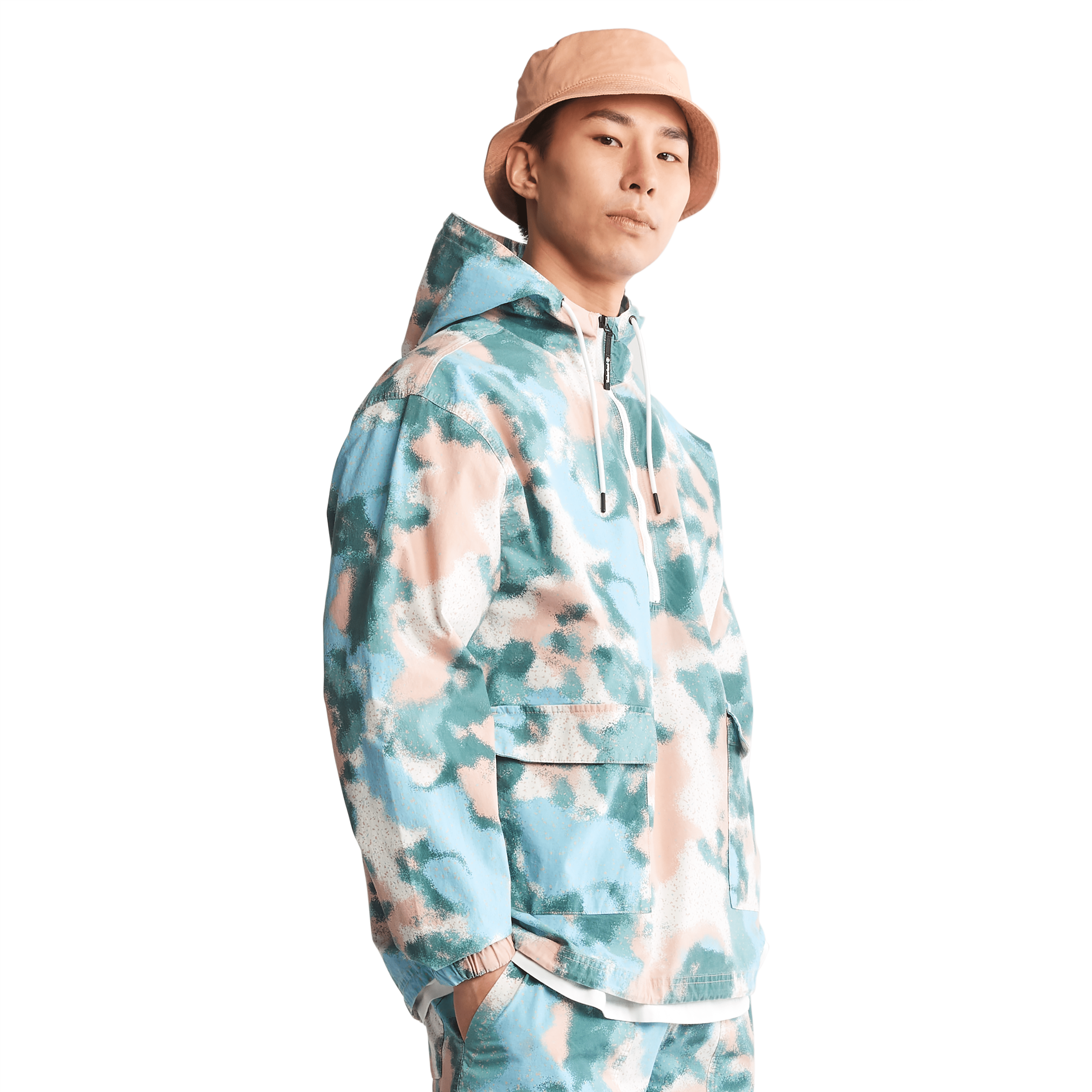 Timberland Summer Anorak, Water Print Timberland Summer Anorak, Water Print