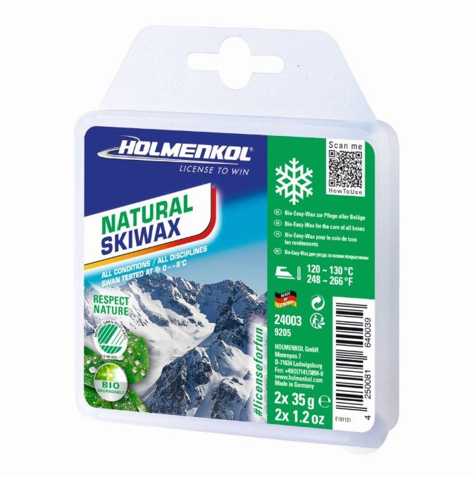Holmenkol Natural Skiwax 2*35g