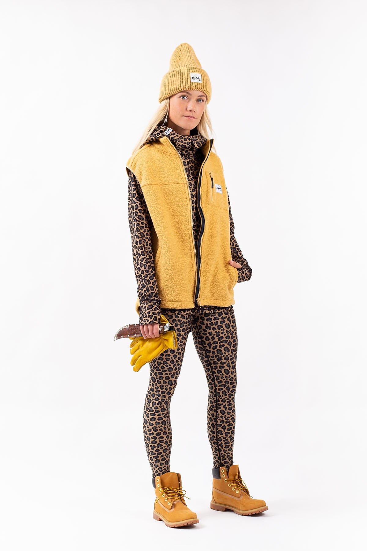 Eivy Lumberjackie Sherpa Vest, Amber