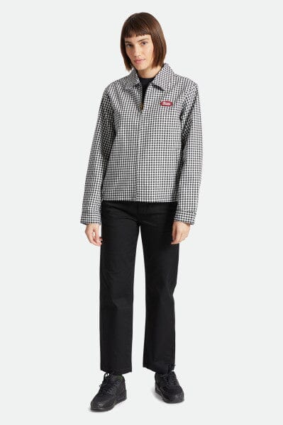 Brixton WMNS Utopia Jacket Black Gingham Brixton WMNS Utopia Jacket Black Gingham