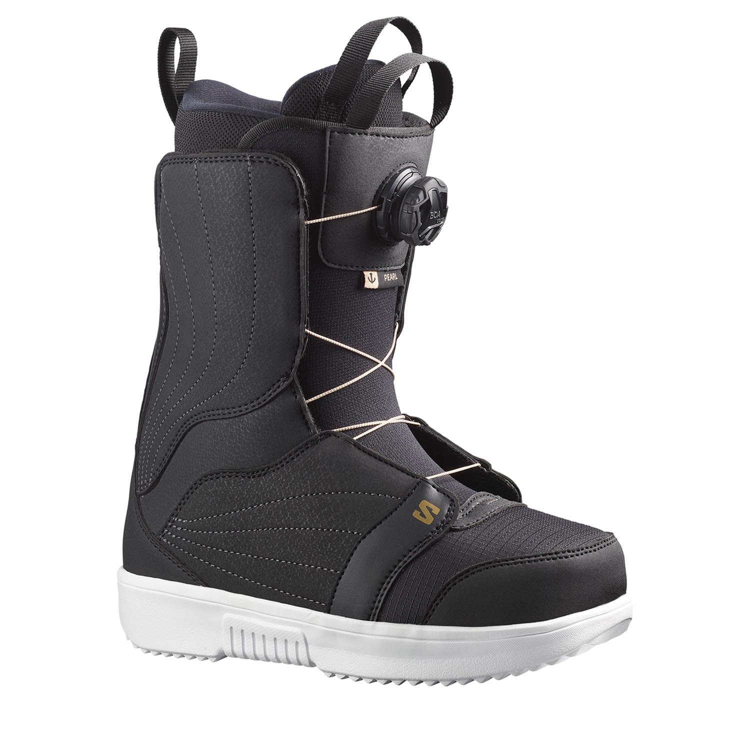 Salomon WMNS Pearl BOA Boot, Black/White