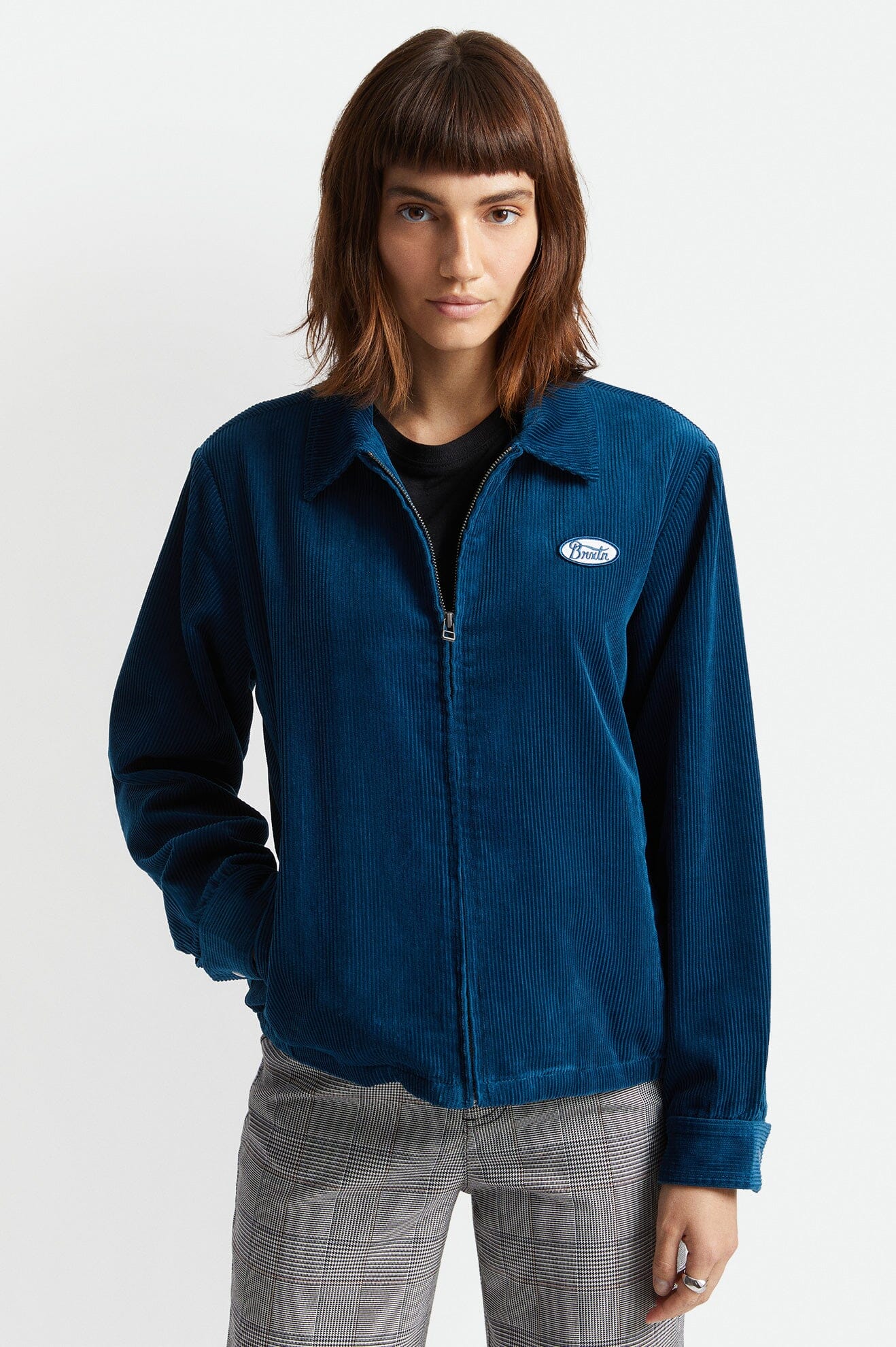 Brixton WMNS Utopia Jacket, Marine Blue Brixton WMNS Utopia Jacket, Marine Blue