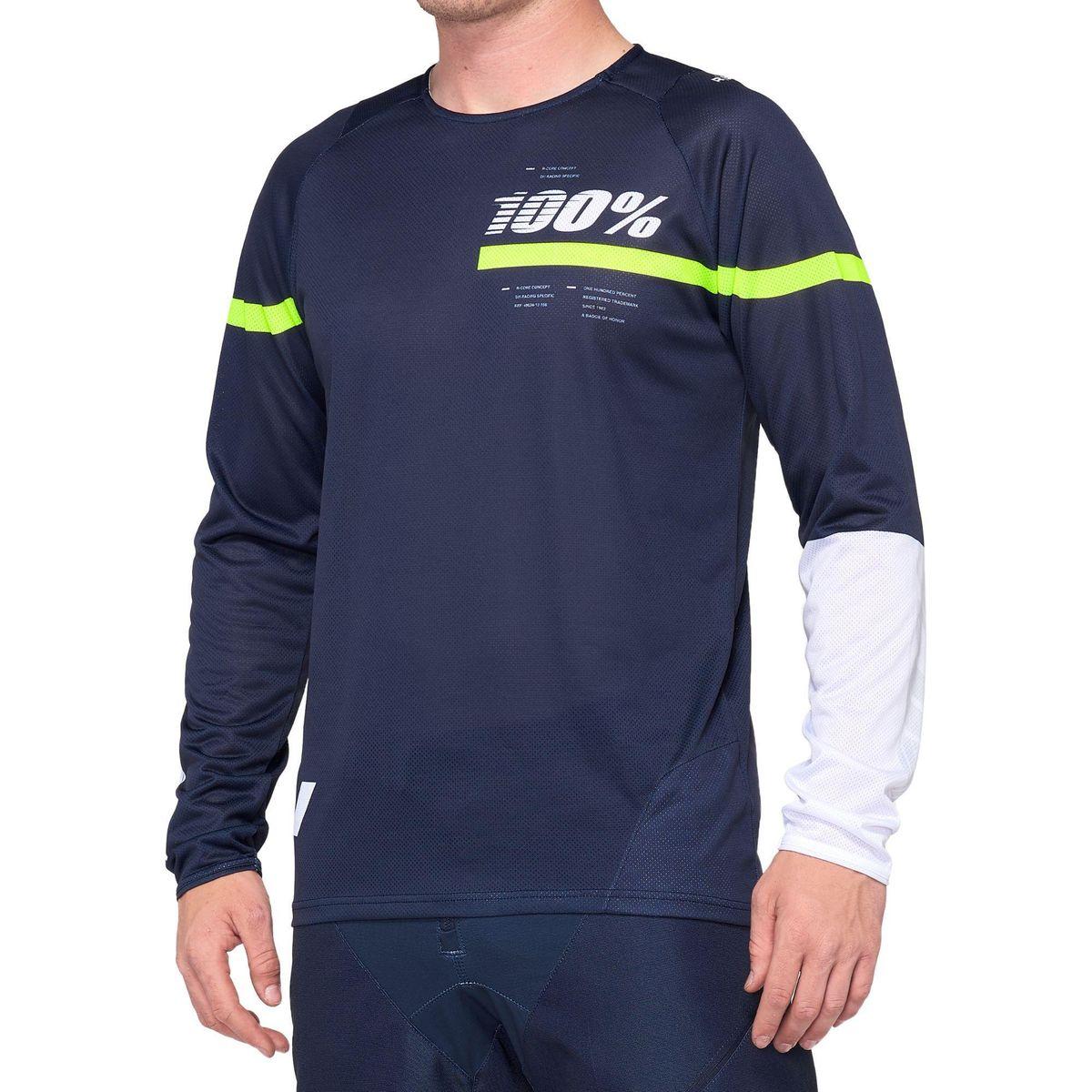 100% R-Core Jersey Dark Blue/Yellow 100% R-Core Jersey Dark Blue/Yellow