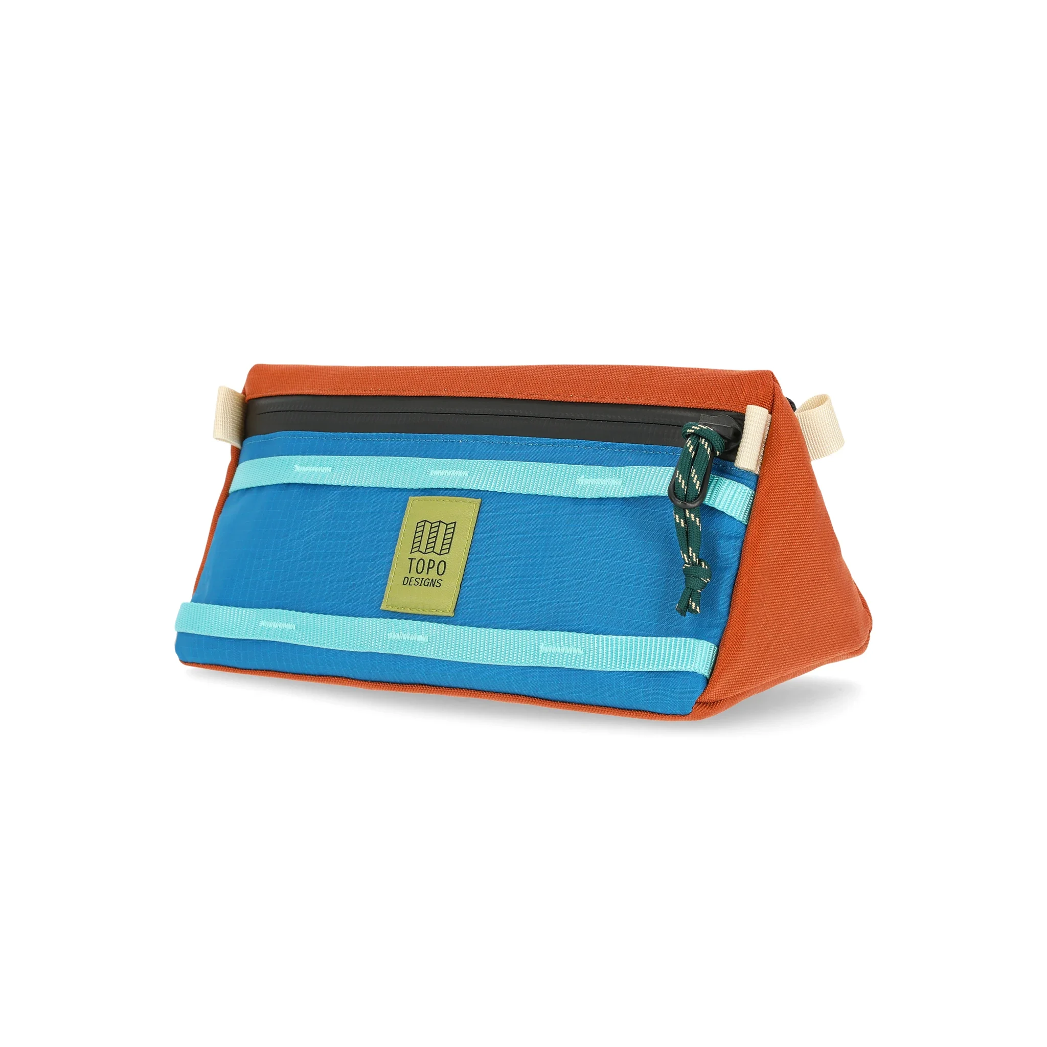 Topo Designs Bike Bag, Blue/Clay