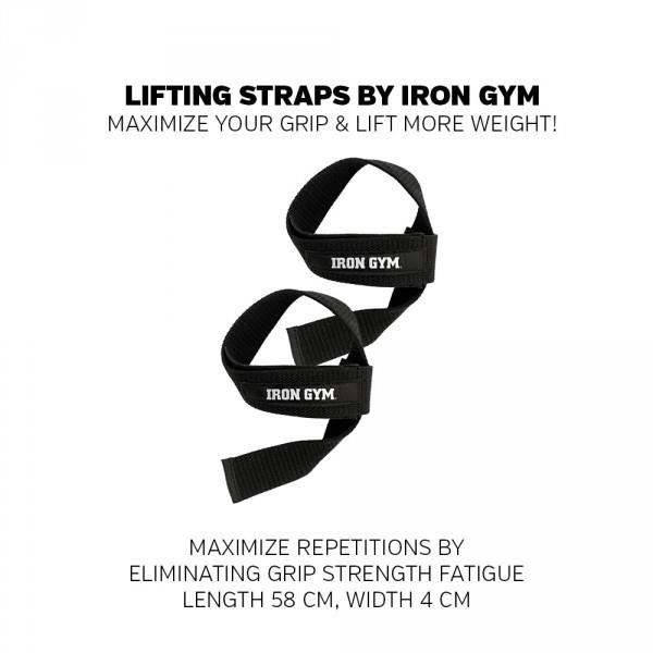 Iron Gym® Lifting Straps With Iron Gym® Lifting Straps With