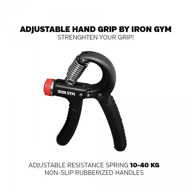 Iron Gym® Hand Grip. Adjustable Iron Gym® Hand Grip. Adjustable