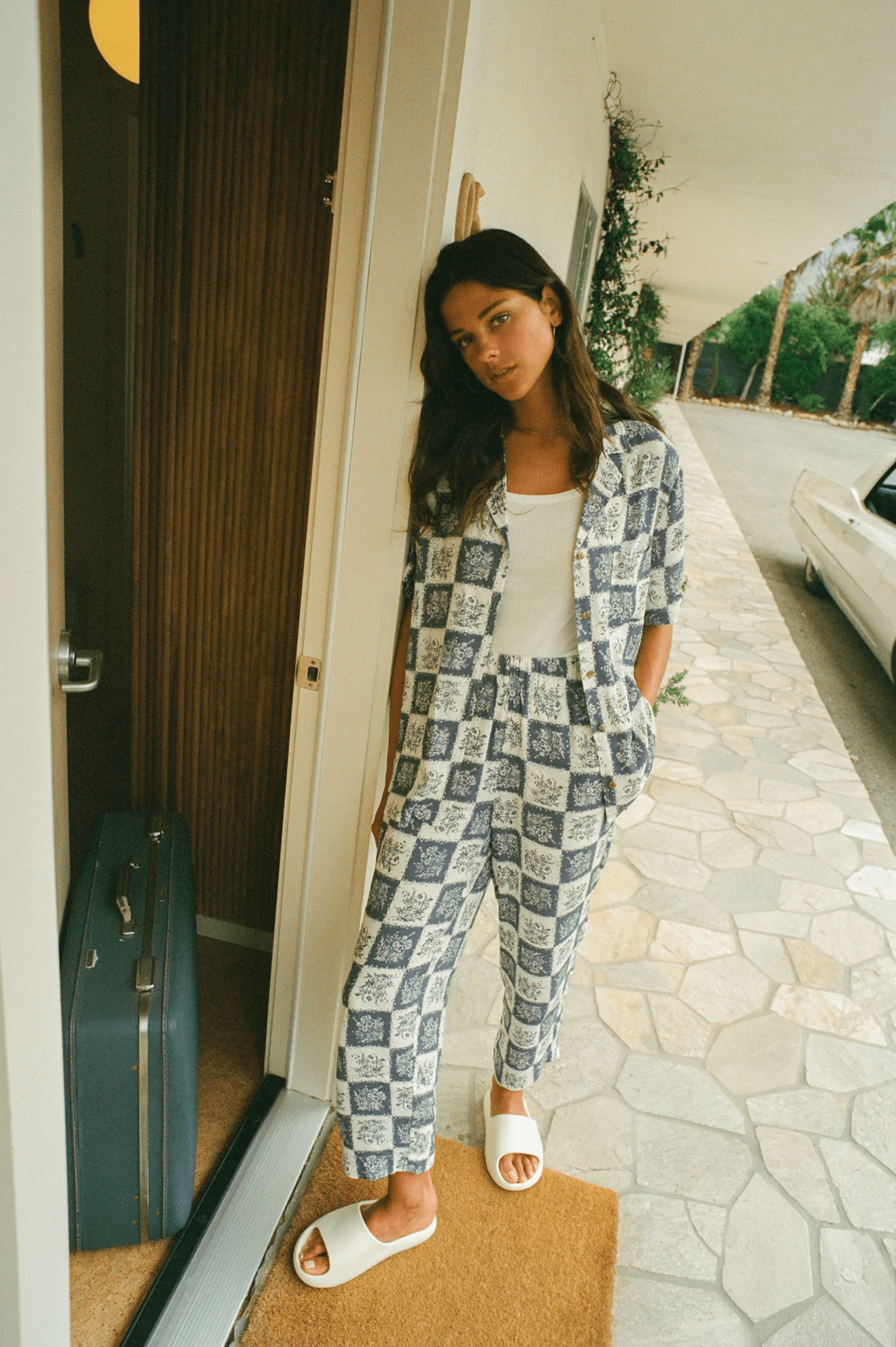 Brixton WMNS Bunker Patchwork S/S Shirt Brixton WMNS Bunker Patchwork S/S Shirt