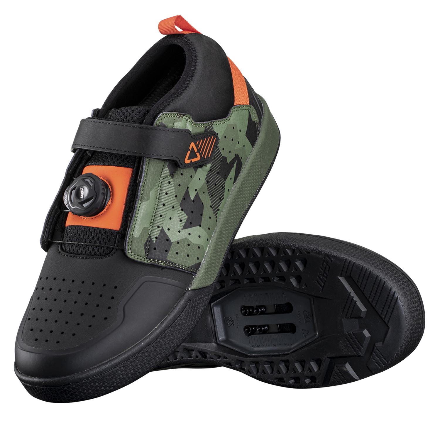 Leatt Shoe 4.0 Clip Pro, Camo
