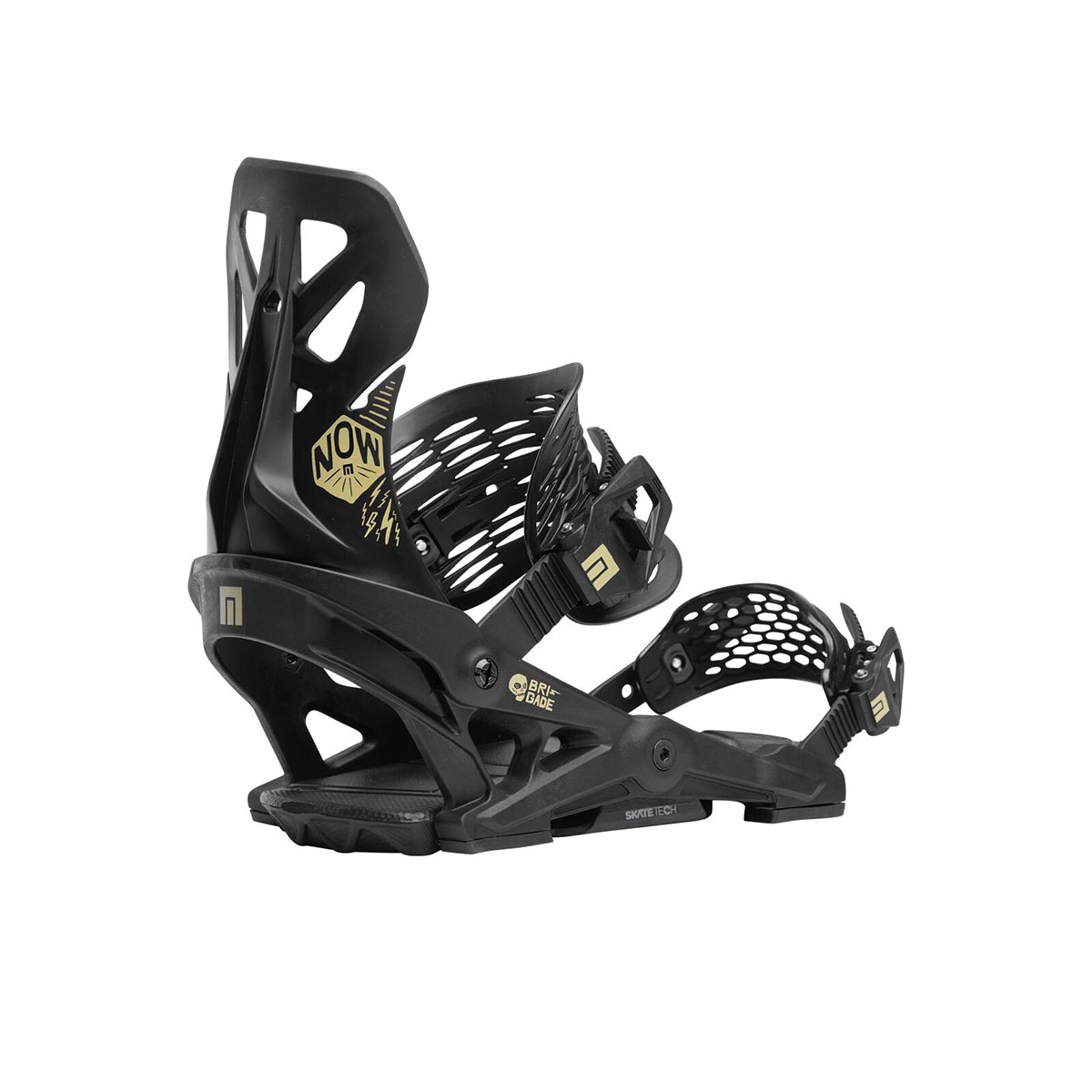 NOW Brigade Bindings, Black NOW Brigade Bindings, Black