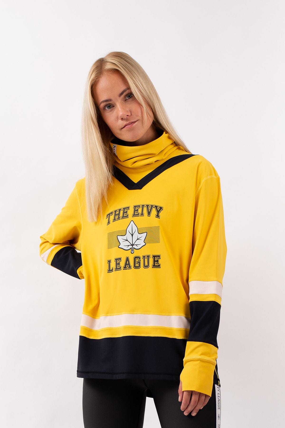 Eivy Boyfriends Fit Gaiter Top, Yellow Eivy Boyfriends Fit Gaiter Top, Yellow