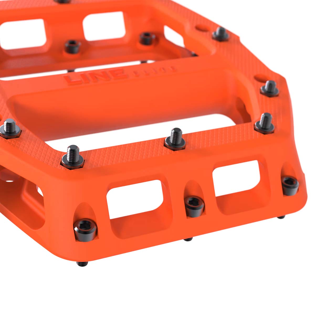 Trek Line Elite Flat Pedal, Roarange