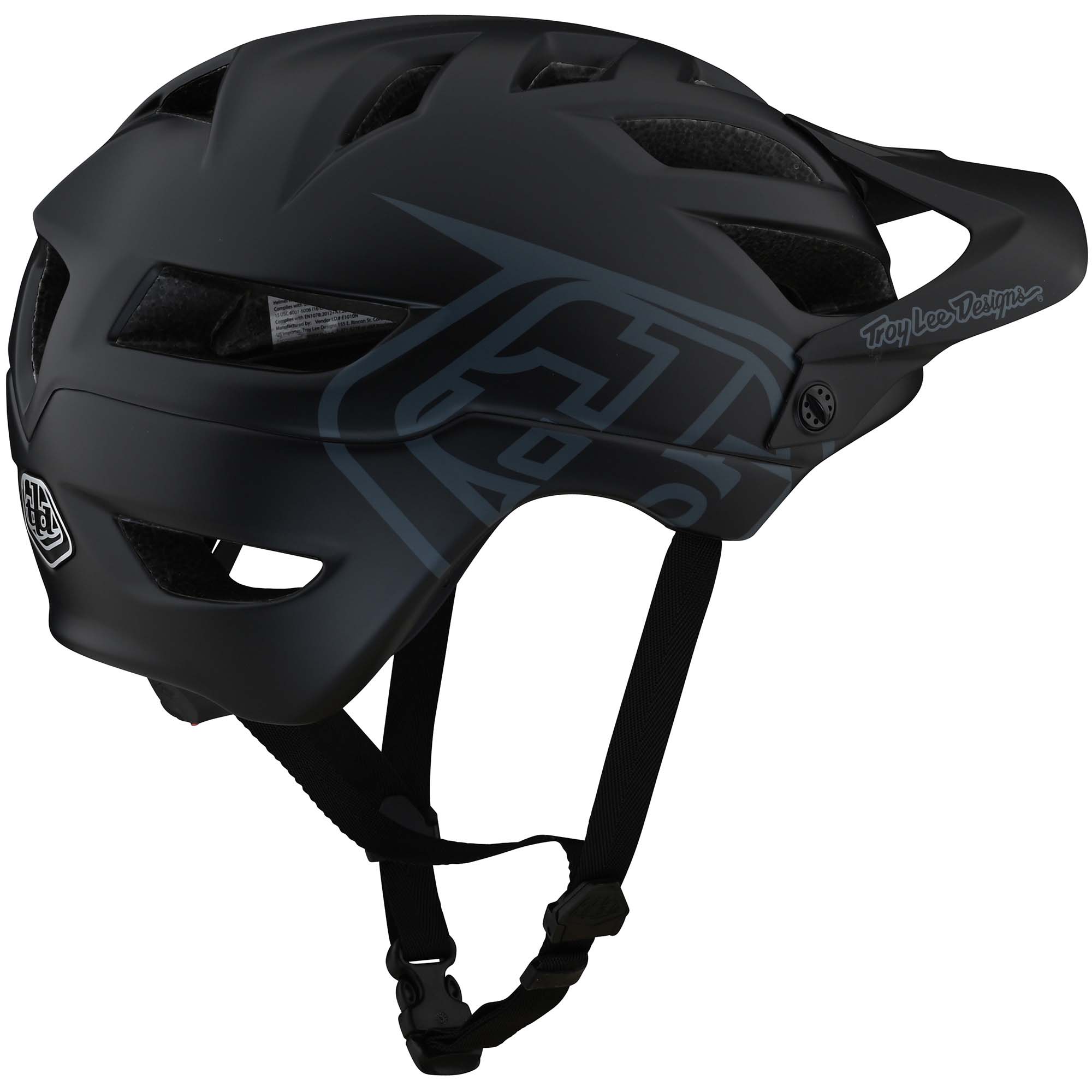 Troy Lee Designs A1  Drone Helmet, Black