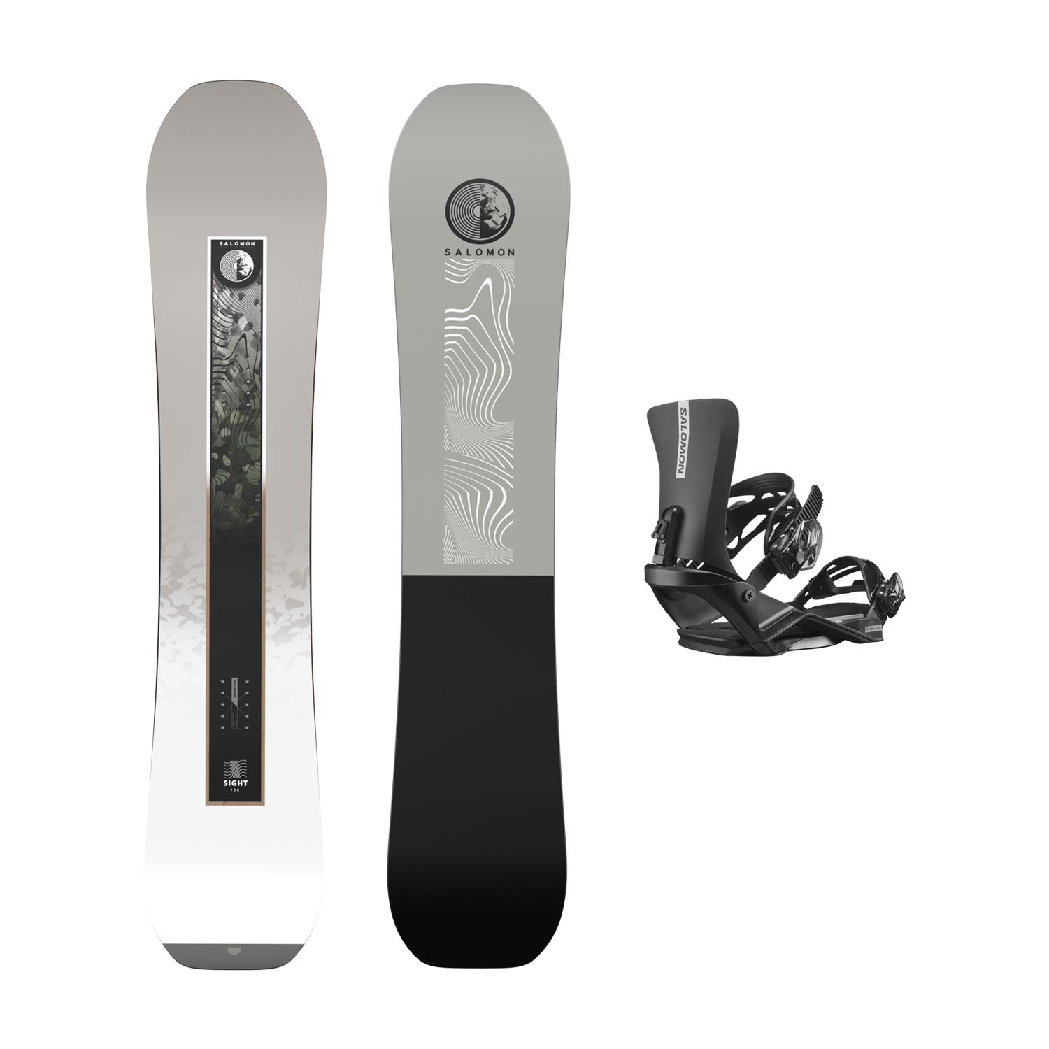 Salomon Sight Snowboard + Rhythm Binding