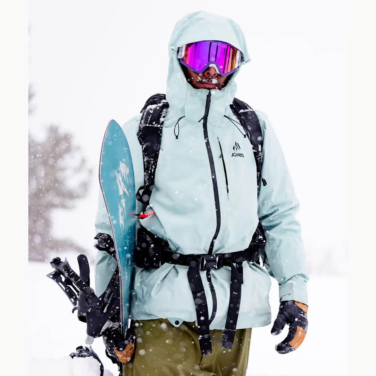 Jones Mountain Surf Jacket, Blue