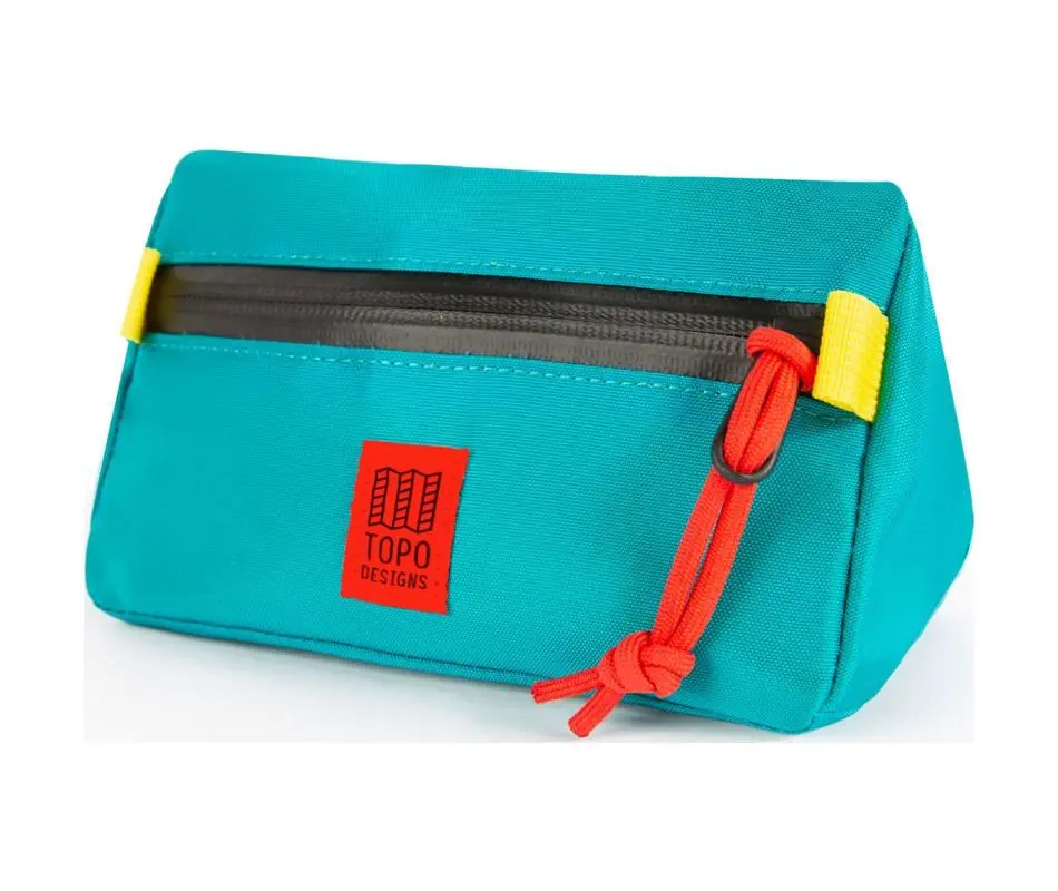 Topo Designs Bike Bag Mini, Turquoise