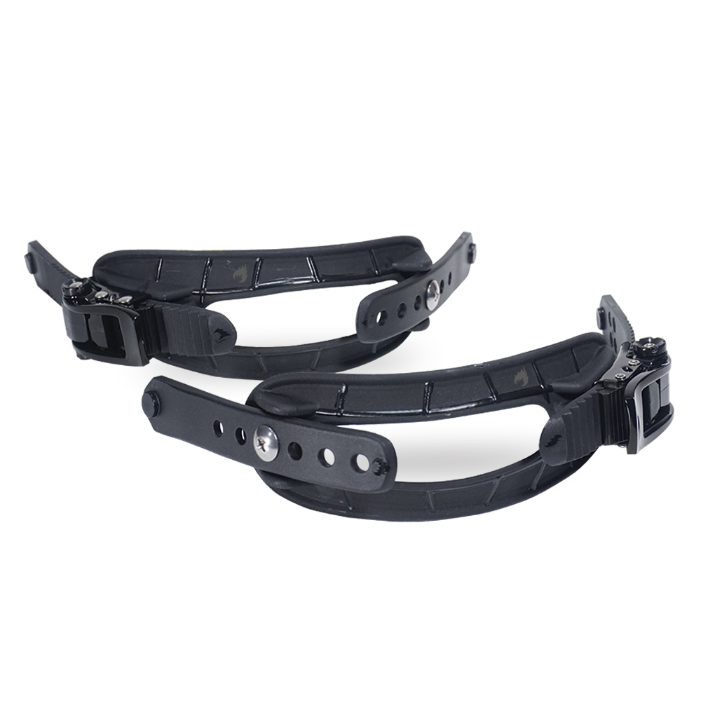 Spark Pillow Line Toe Straps, Black