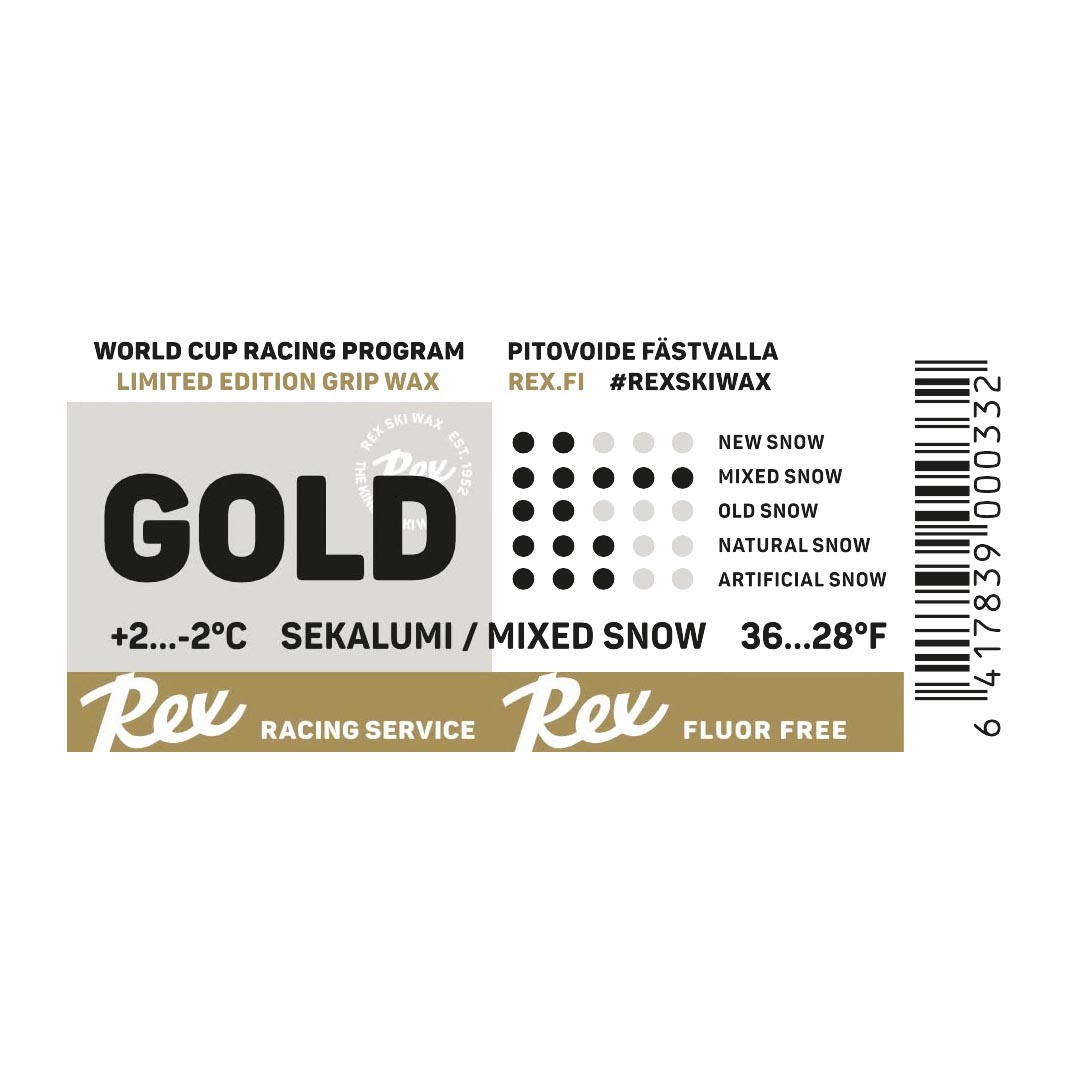 Rex Gold Racing Service Kick Wax