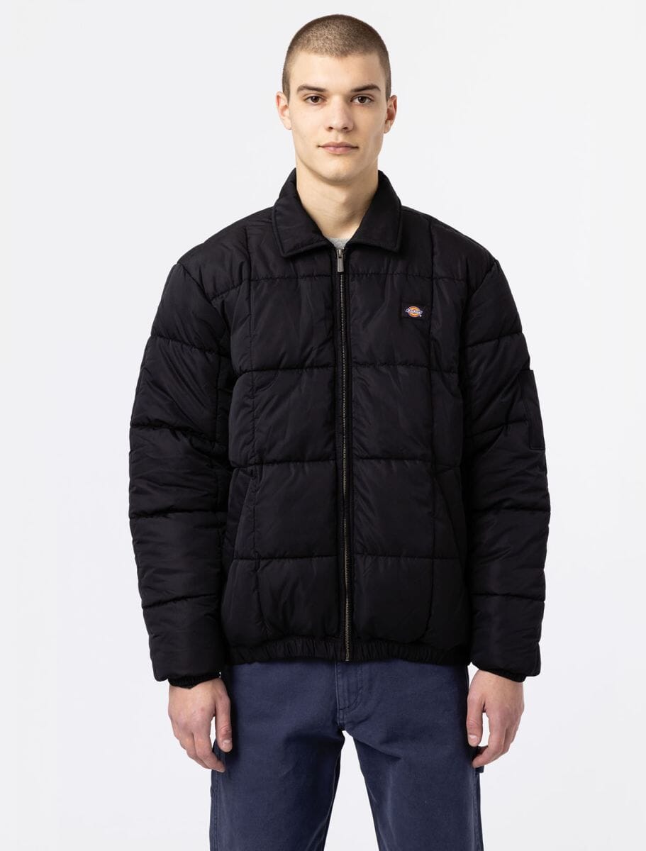 Dickies Eisenhower Puffer Jacket, Black Dickies Eisenhower Puffer Jacket, Black