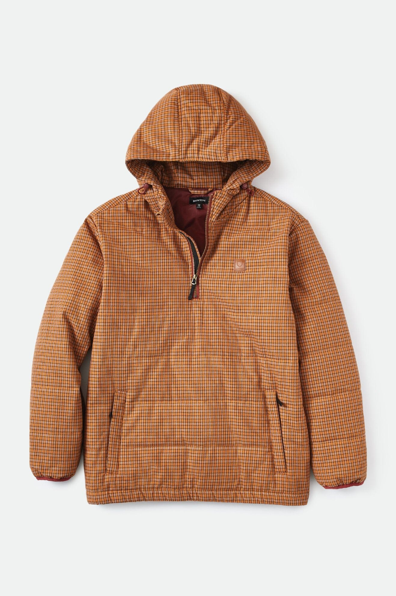 Brixton Cass 1/2 Zip Hood Puffer Jacket