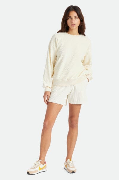 Brixton WMNS Dazed Ii Shorts, Dove Brixton WMNS Dazed Ii Shorts, Dove