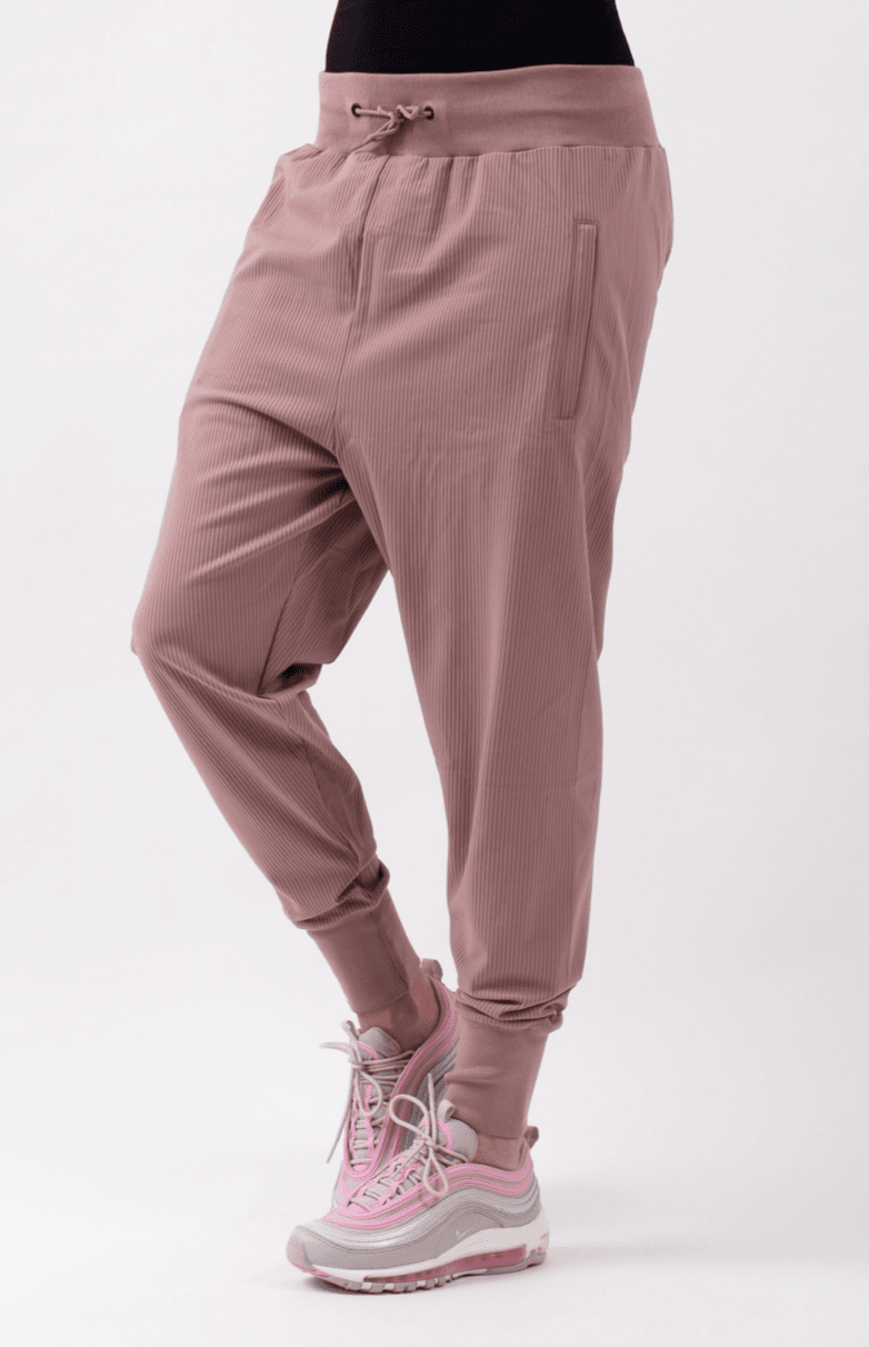 Eivy Harlem Rib Travel Pants, Woodrose Eivy Harlem Rib Travel Pants, Woodrose