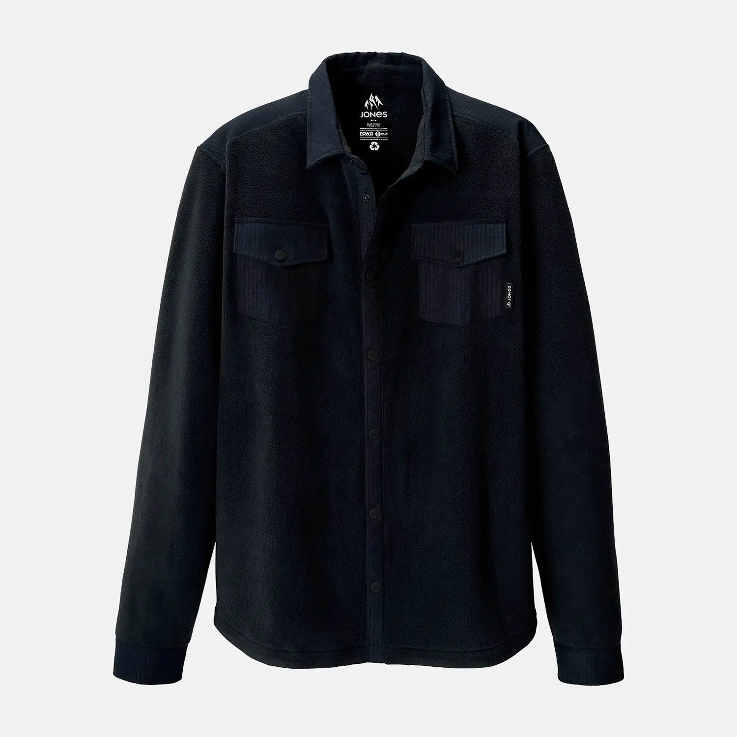 Jones December Fleece Shirt, Black