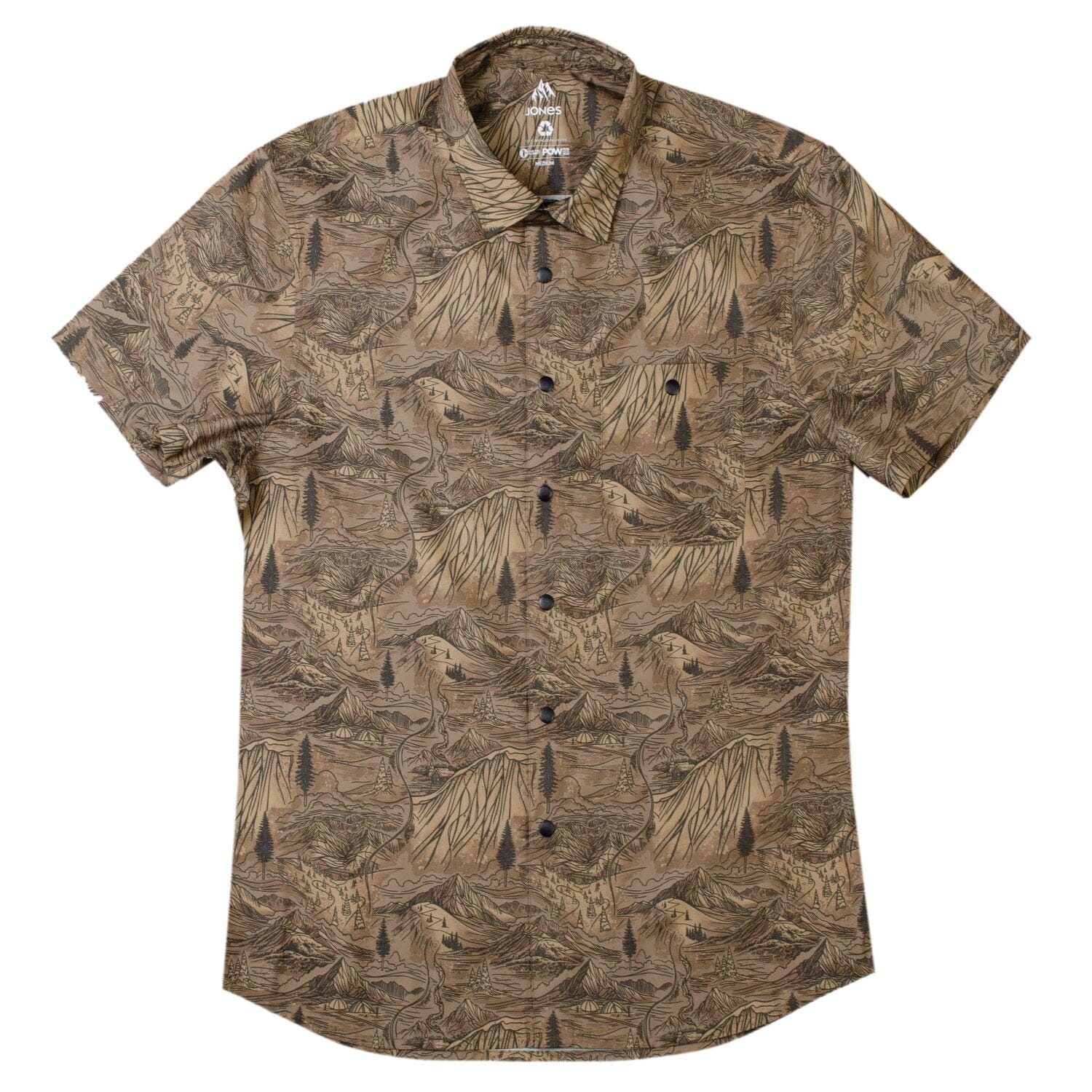 Jones Mountain Aloha Shirt Jones Mountain Aloha Shirt