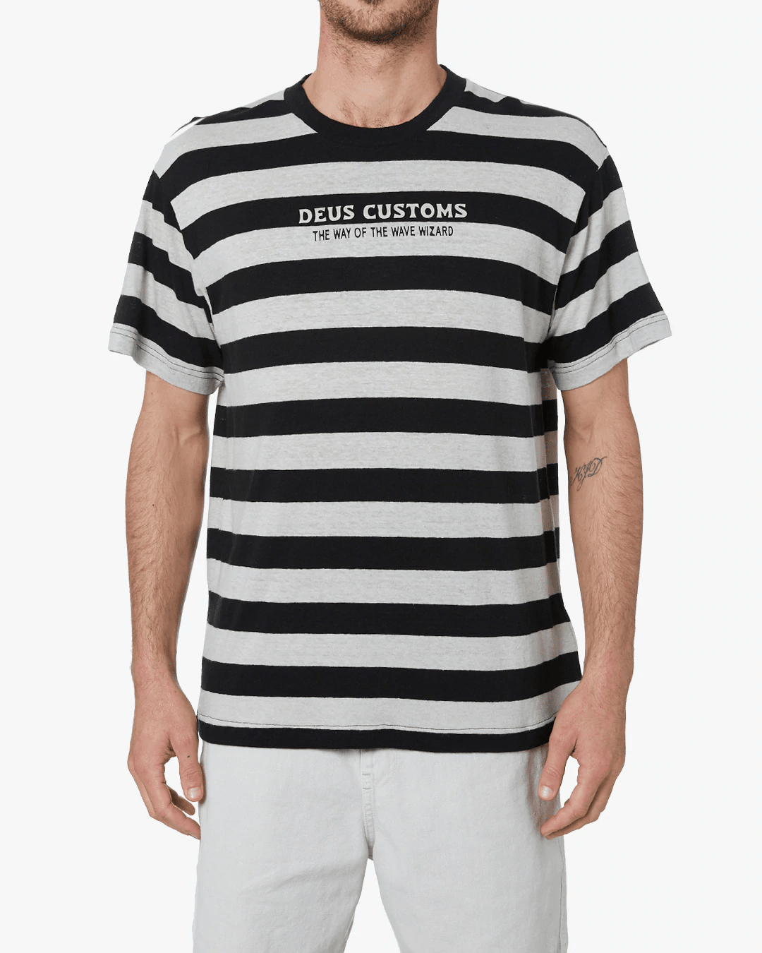 Deus Ex Machina Hemp Stripe Tee Deus Ex Machina Hemp Stripe Tee