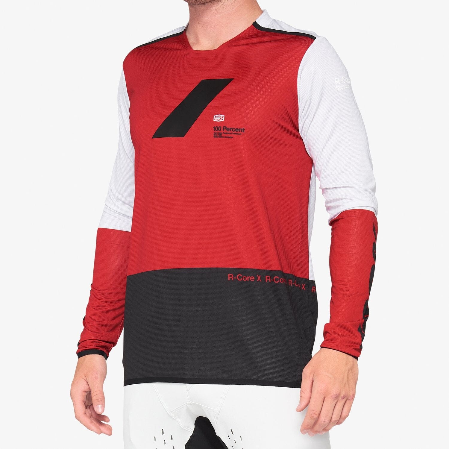 100% R-Core X Jersey, Cherry Black