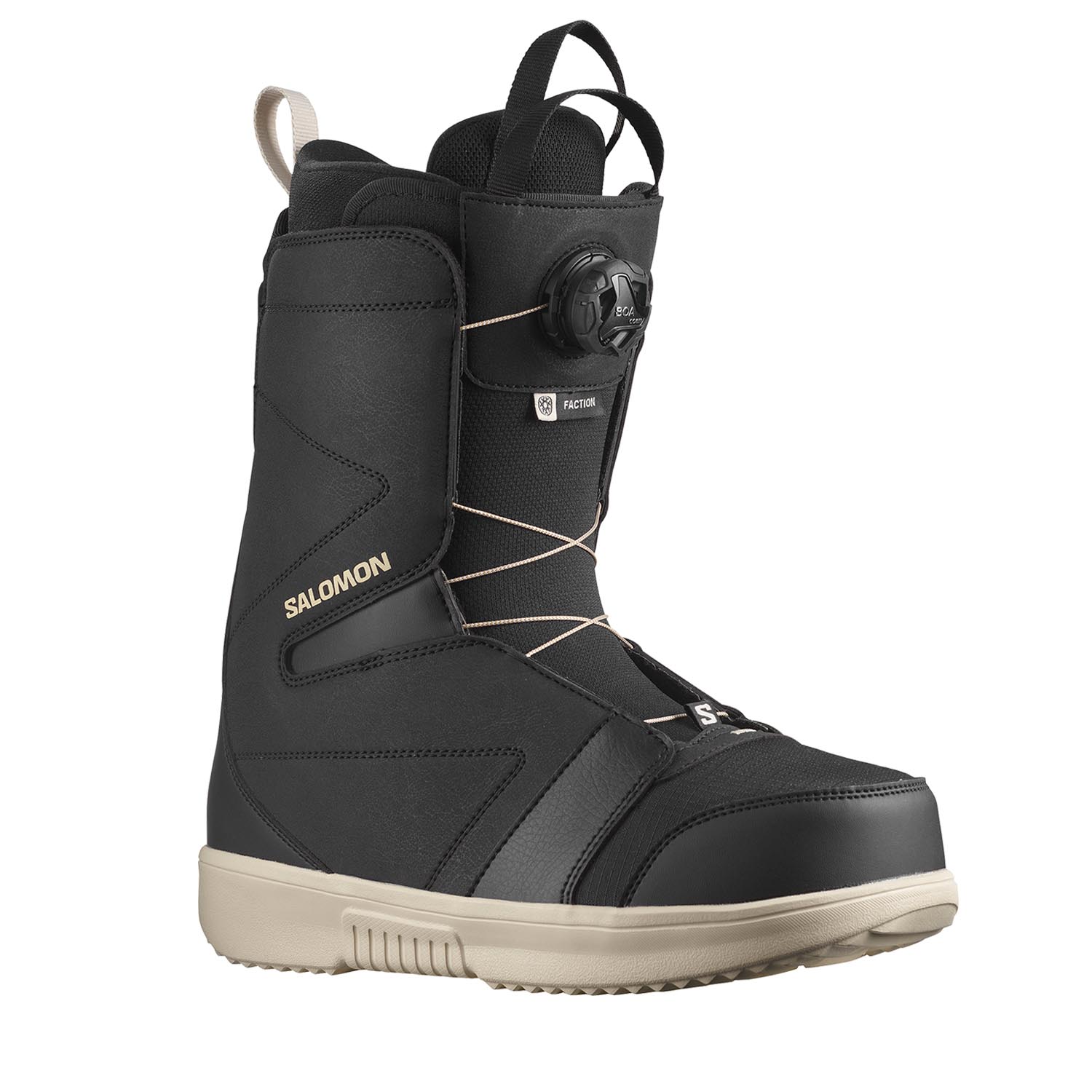 Salomon Faction BOA Boot, Black/Black