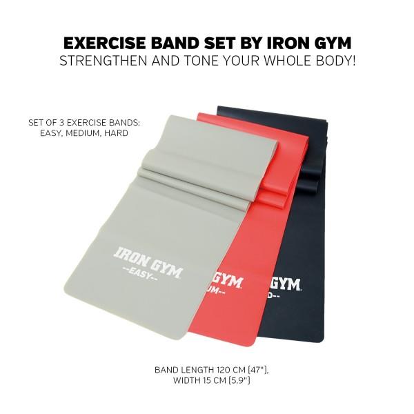Iron Gym® Exercise Band Set (Set Iron Gym® Exercise Band Set (Set