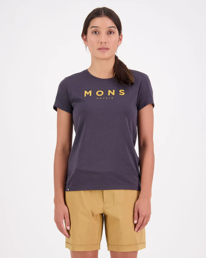 Mons Royale WMNS Icon Tee Shale