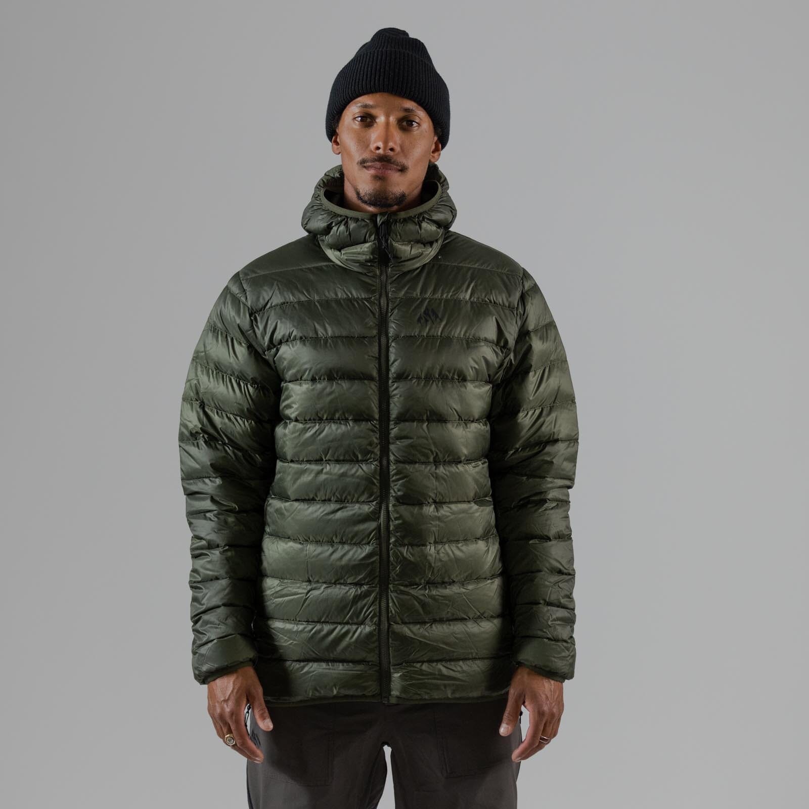Jones Reup Down Jacket Hooded, Green