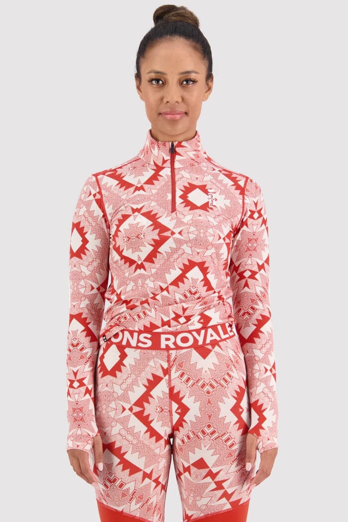 Mons Royale WMNS Cascade Merino 1/4 Zip