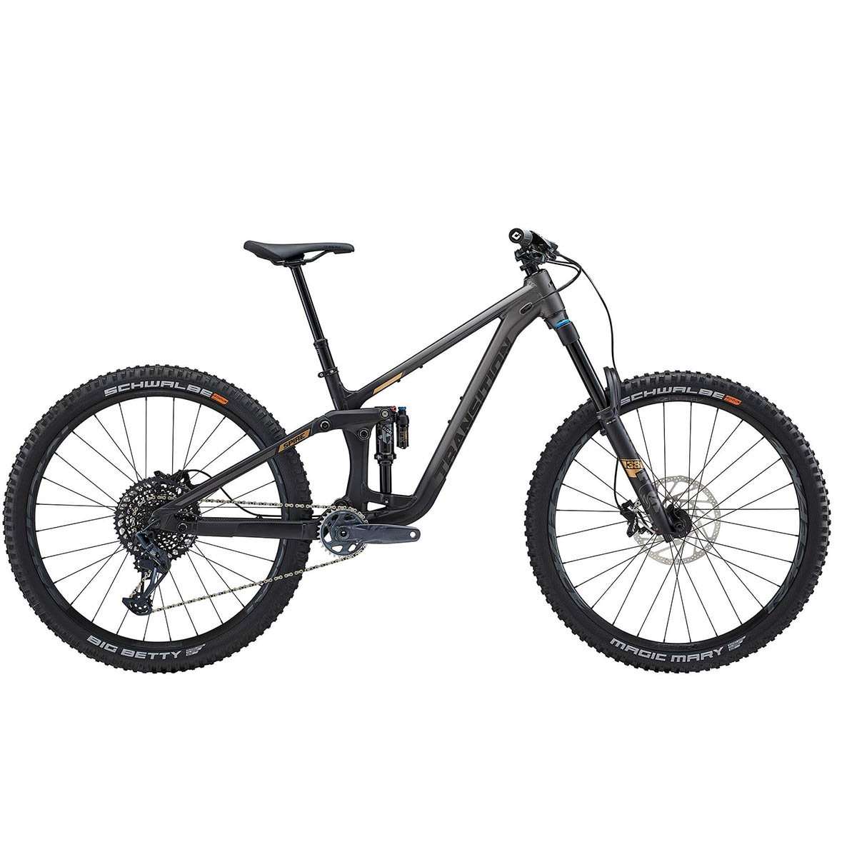 Transition Spire Alloy GX, Fade to Black