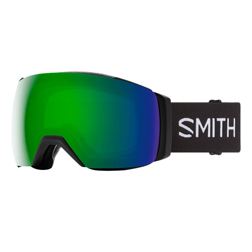Smith I/O Mag XL Black, Green Mirror