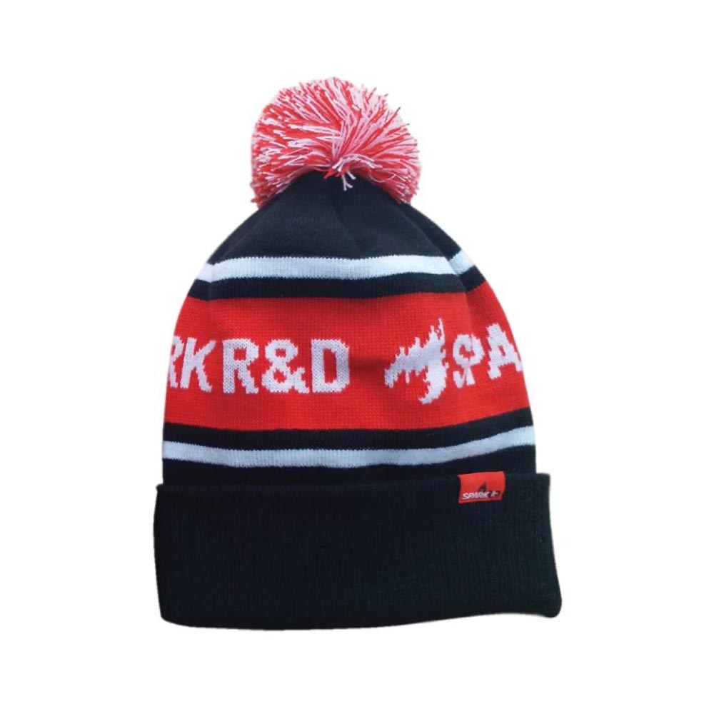 Spark Pom Hat, Red/Black