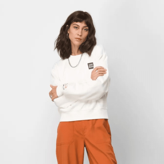 Vans WMNS Textured Waves Crewneck