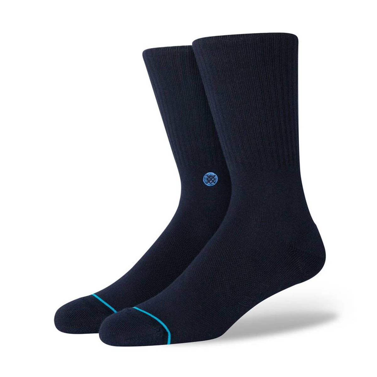 Stance Icon Crew Socks, Dark Navy