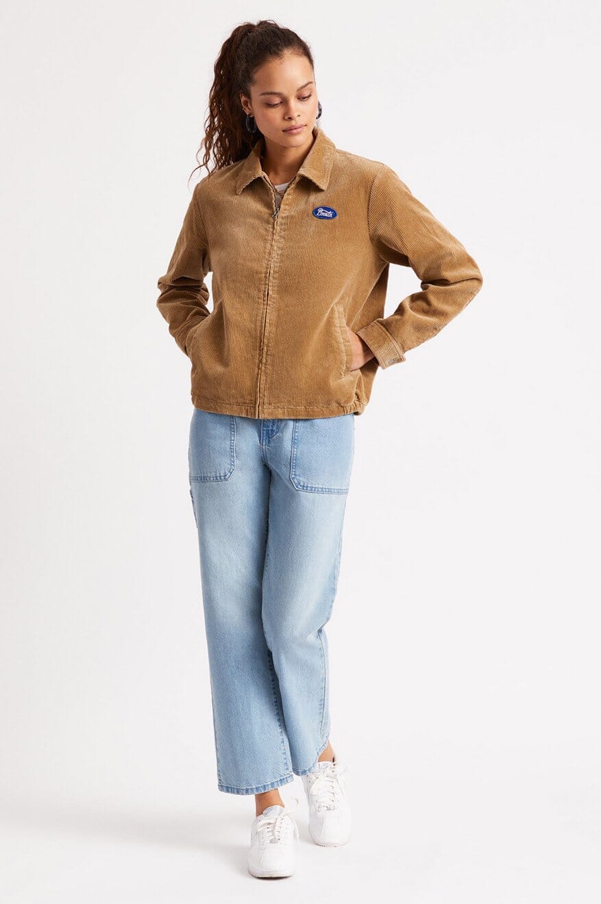 Brixton WMNS Utopia Jacket, Khaki