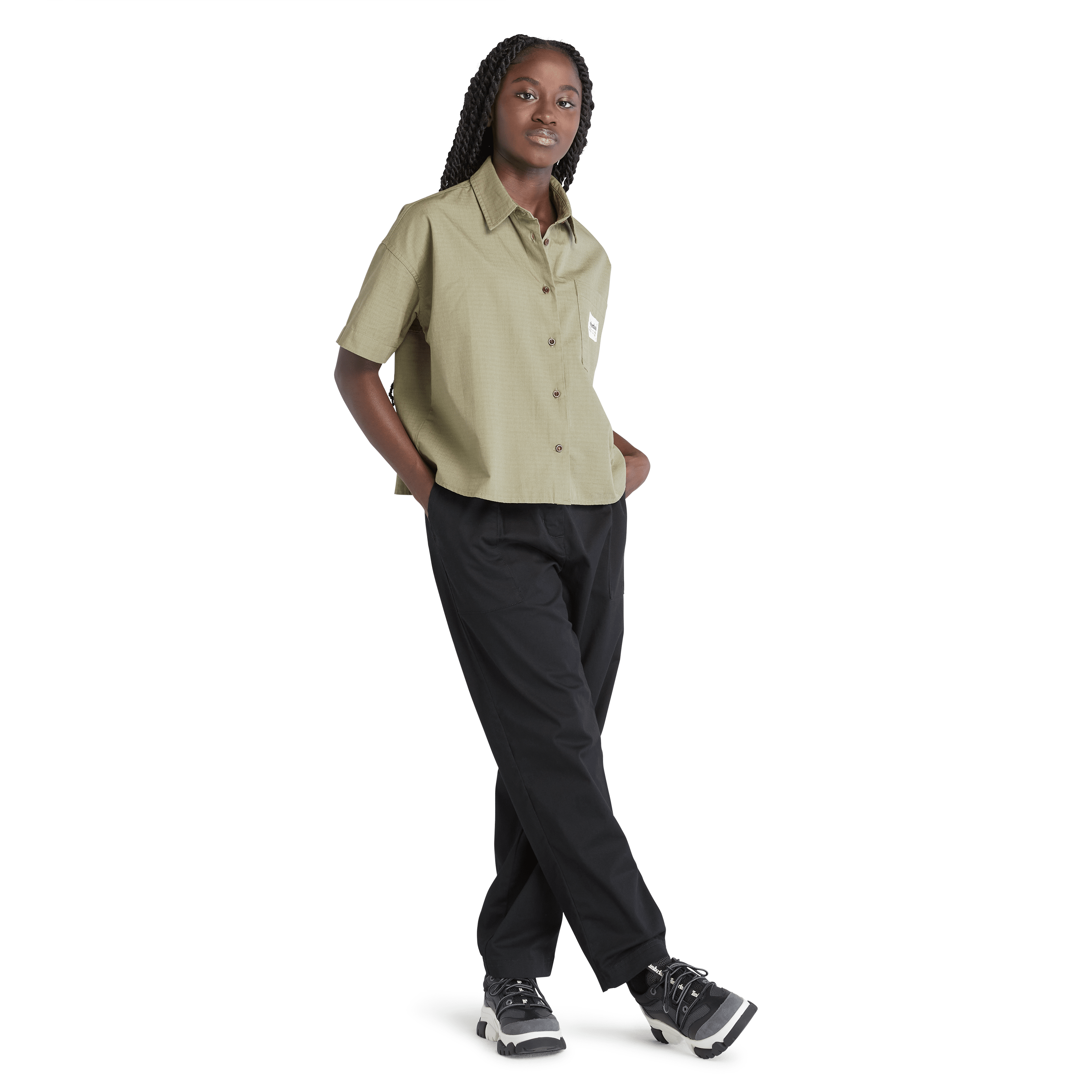 Timberland WMNS Solid Pleated Pant