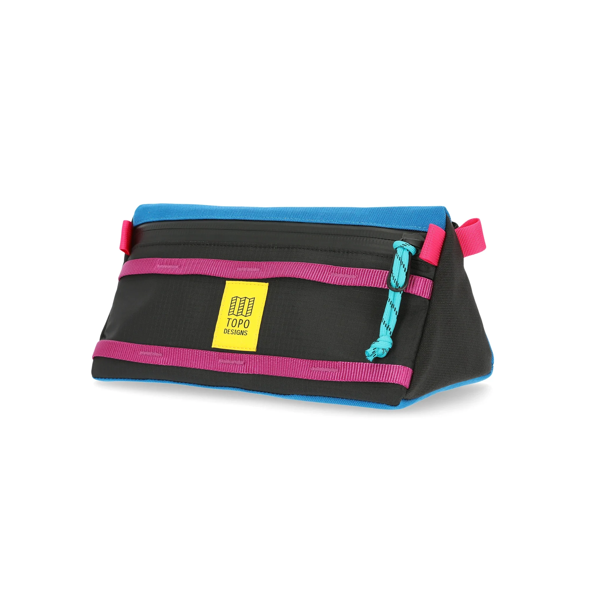 Topo Designs Bike Bag, Black/Blue