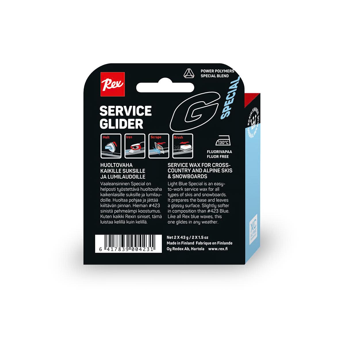 Rex Glider Light Blue Special Service