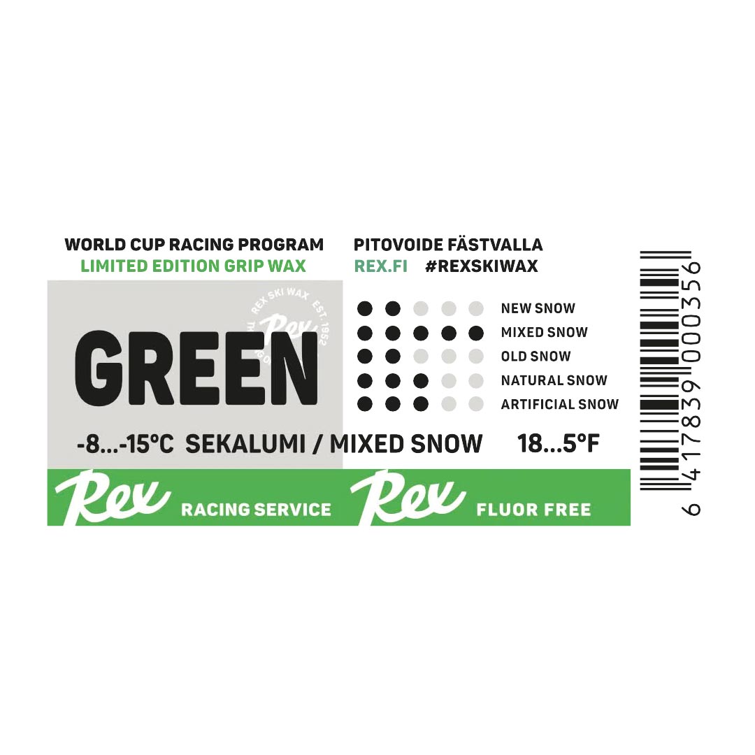 Rex Green Racing Service Kick Wax