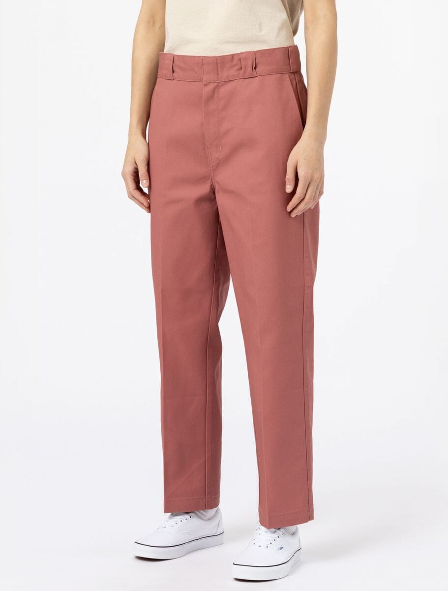 Dickies WMNS 874 Cropped Pant, Rose