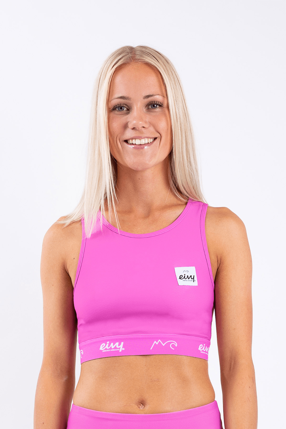 Eivy Cover Up Sports Bra, Super Pink Eivy Cover Up Sports Bra, Super Pink